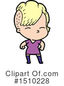 Girl Clipart #1510228 by lineartestpilot