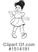 Girl Clipart #1514191 by Lal Perera