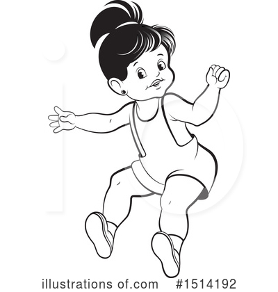 Jumping Clipart #1514192 by Lal Perera