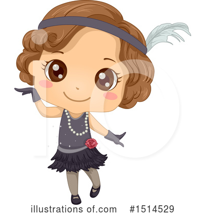 Royalty-Free (RF) Girl Clipart Illustration by BNP Design Studio - Stock Sample #1514529