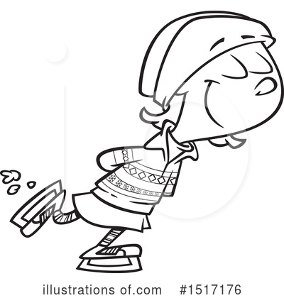 Royalty-Free (RF) Girl Clipart Illustration by toonaday - Stock Sample #1517176