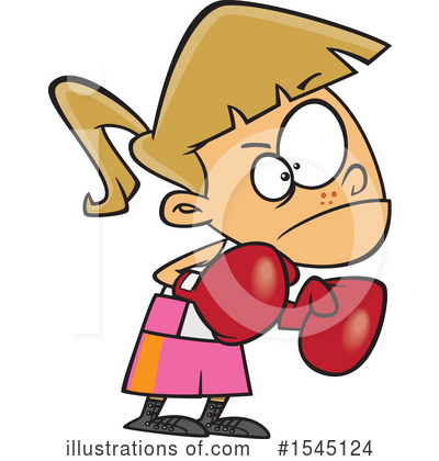 Royalty-Free (RF) Girl Clipart Illustration by toonaday - Stock Sample #1545124