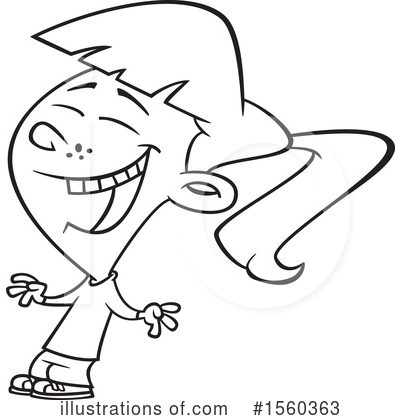Laughing Clipart #1560363 by toonaday