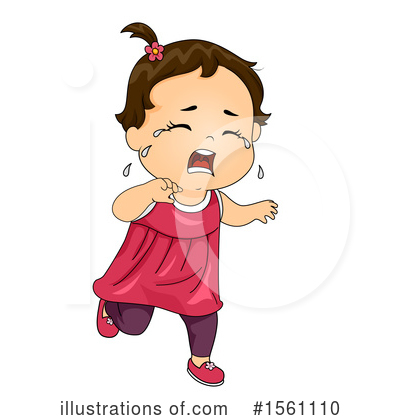 Crying Clipart #1561110 by BNP Design Studio