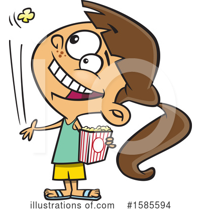 Movie Snacks Clipart #1585594 by toonaday