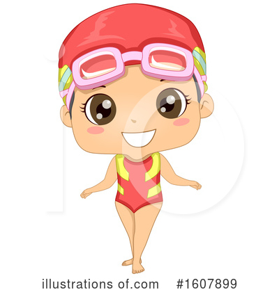 Swimming Clipart #1607899 by BNP Design Studio