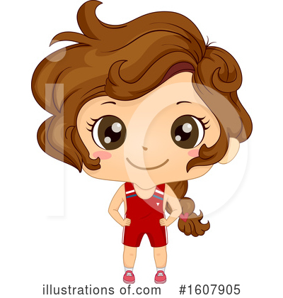 Royalty-Free (RF) Girl Clipart Illustration by BNP Design Studio - Stock Sample #1607905