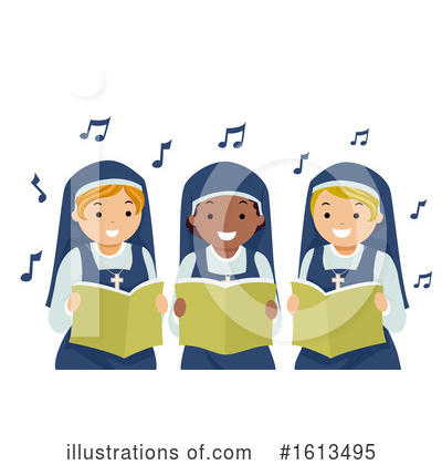 Choir Clipart #1613495 by BNP Design Studio
