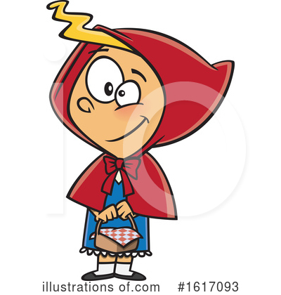 Red Riding Hood Clipart #1617093 by toonaday