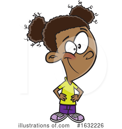 Royalty-Free (RF) Girl Clipart Illustration by toonaday - Stock Sample #1632226
