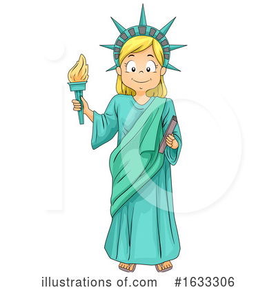 Statue Of Liberty Clipart #1633306 by BNP Design Studio