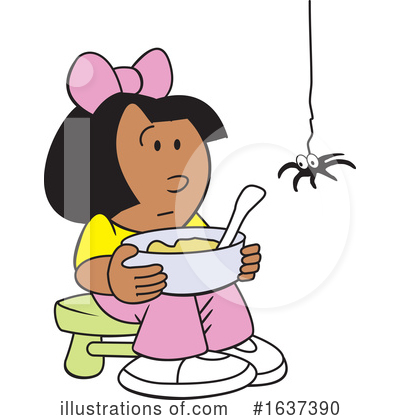 Spider Clipart #1637390 by Johnny Sajem