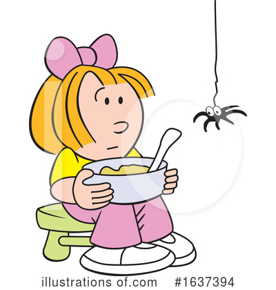 Spider Clipart #1637394 by Johnny Sajem