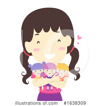 Royalty-Free (RF) Girl Clipart Illustration by BNP Design Studio - Stock Sample #1638309