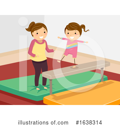 Gymnastics Clipart #1638314 by BNP Design Studio