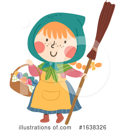 Royalty-Free (RF) Girl Clipart Illustration by BNP Design Studio - Stock Sample #1638326
