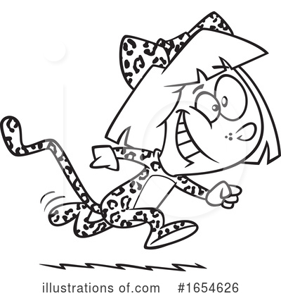 Cheetah Clipart #1654626 by toonaday