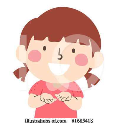 Royalty-Free (RF) Girl Clipart Illustration by BNP Design Studio - Stock Sample #1685418