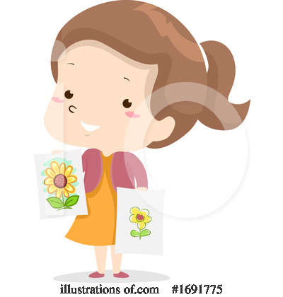 Royalty-Free (RF) Girl Clipart Illustration by BNP Design Studio - Stock Sample #1691775