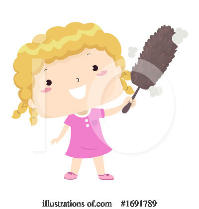 Royalty-Free (RF) Girl Clipart Illustration by BNP Design Studio - Stock Sample #1691789