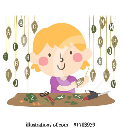 Royalty-Free (RF) Girl Clipart Illustration by BNP Design Studio - Stock Sample #1703959