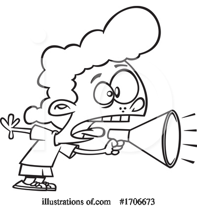 Megaphone Clipart #1706673 by toonaday