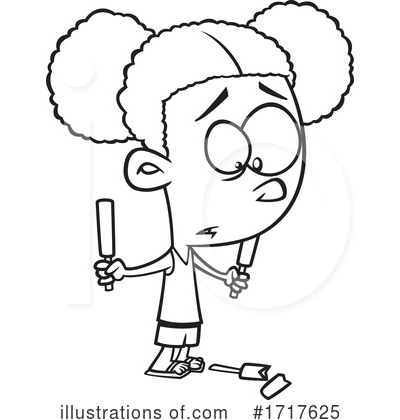 Royalty-Free (RF) Girl Clipart Illustration by toonaday - Stock Sample #1717625