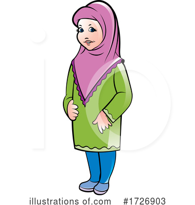 Muslim Clipart #1726903 by Lal Perera