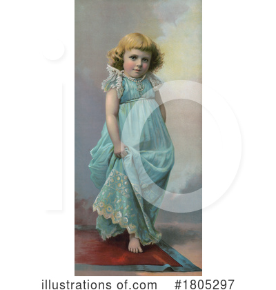 Royalty-Free (RF) Girl Clipart Illustration by JVPD - Stock Sample #1805297