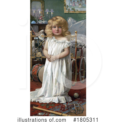 Royalty-Free (RF) Girl Clipart Illustration by JVPD - Stock Sample #1805311