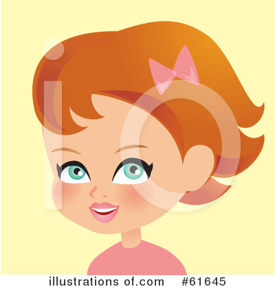 Royalty-Free (RF) Girl Clipart Illustration by Monica - Stock Sample #61645