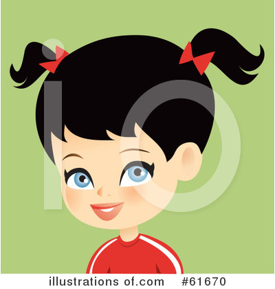 Girl Clipart #61670 by Monica