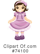 Girl Clipart #74100 by BNP Design Studio