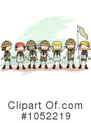 Girl Scouts Clipart #1052219 by BNP Design Studio