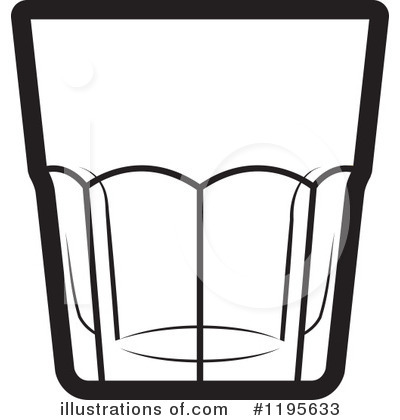 Royalty-Free (RF) Glass Clipart Illustration by Lal Perera - Stock Sample #1195633