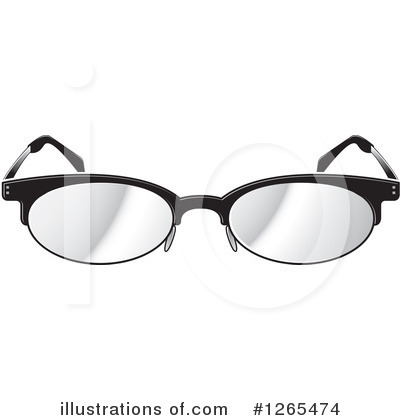 Royalty-Free (RF) Glasses Clipart Illustration by Lal Perera - Stock Sample #1265474