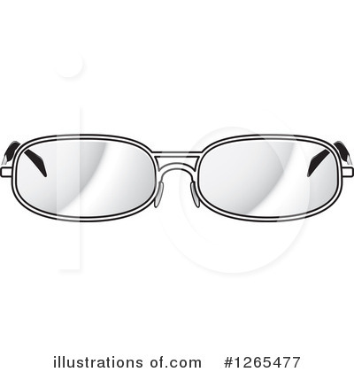 Royalty-Free (RF) Glasses Clipart Illustration by Lal Perera - Stock Sample #1265477