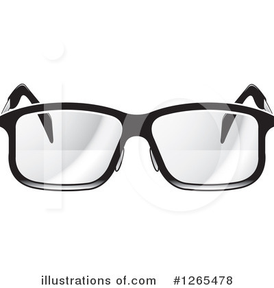 Royalty-Free (RF) Glasses Clipart Illustration by Lal Perera - Stock Sample #1265478