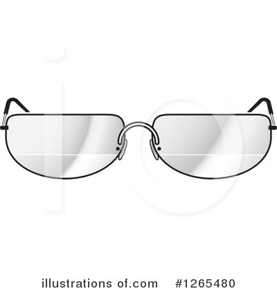 Royalty-Free (RF) Glasses Clipart Illustration by Lal Perera - Stock Sample #1265480