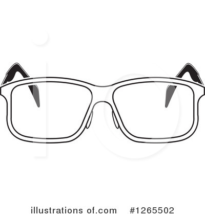 Royalty-Free (RF) Glasses Clipart Illustration by Lal Perera - Stock Sample #1265502