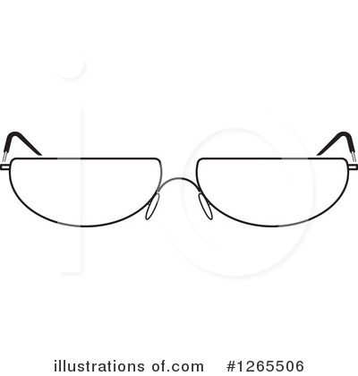 Royalty-Free (RF) Glasses Clipart Illustration by Lal Perera - Stock Sample #1265506