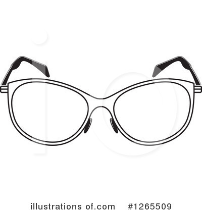 Eyeglasses Clipart #1265509 by Lal Perera