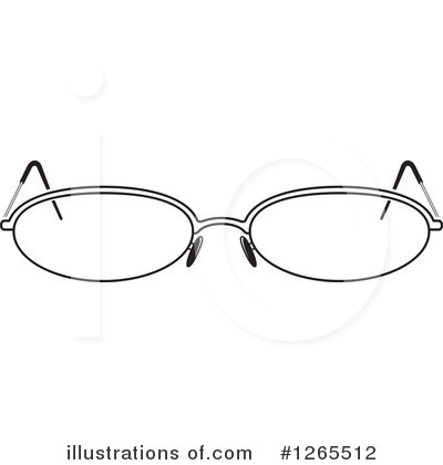 Royalty-Free (RF) Glasses Clipart Illustration by Lal Perera - Stock Sample #1265512