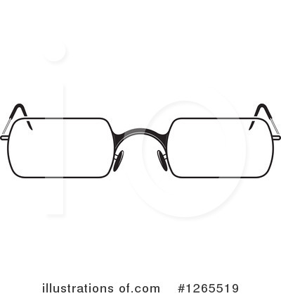 Royalty-Free (RF) Glasses Clipart Illustration by Lal Perera - Stock Sample #1265519