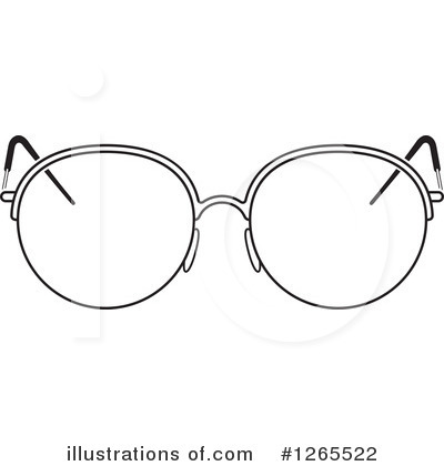 Royalty-Free (RF) Glasses Clipart Illustration by Lal Perera - Stock Sample #1265522