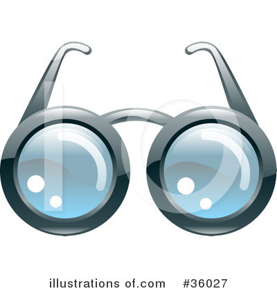 Royalty-Free (RF) Glasses Clipart Illustration by AtStockIllustration - Stock Sample #36027