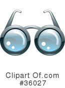 Glasses Clipart #36027 by AtStockIllustration