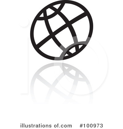 Royalty-Free (RF) Globe Clipart Illustration by cidepix - Stock Sample #100973