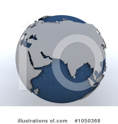 Royalty-Free (RF) Globe Clipart Illustration by KJ Pargeter - Stock Sample #1050368