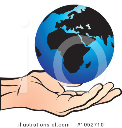 Royalty-Free (RF) Globe Clipart Illustration by Lal Perera - Stock Sample #1052710